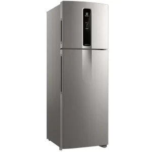 Geladeira Electrolux 390L Frost Free Duplex Inverter IF43S - Inox - 110 Volts